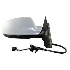 Rétroviseur droit pour AUDI A3 II ph.3 (3 portes) 2010-2012, rabattable électriquement, à peindre.