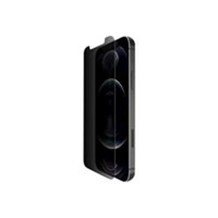 BELKIN UltraGlass Protection d'écran pour téléphone portable - Avec filtre de confidentialité - Pour Apple iPhone 12 mini
