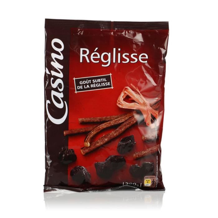 CASINO Bonbons Reglisse - 290 g
