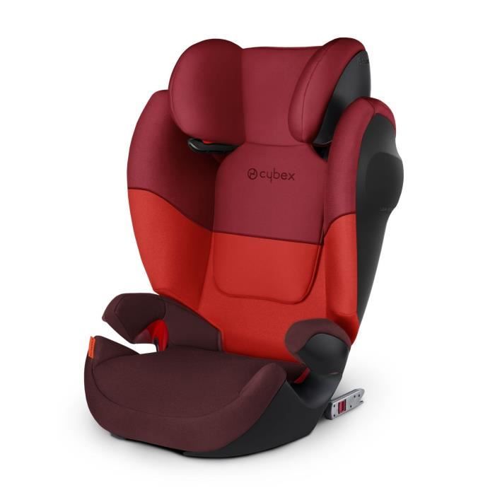 CYBEX SOLUTION M-fix - Siège Auto - Groupe 2/3 - Rumba Red