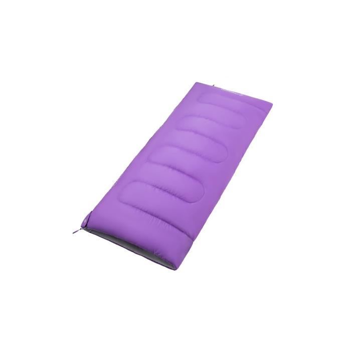KING CAMP Sac de couchage enveloppe Oxygen - Adulte - Violet