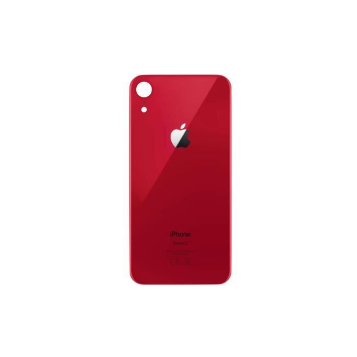 Facade Arrière iPhone XR Rouge