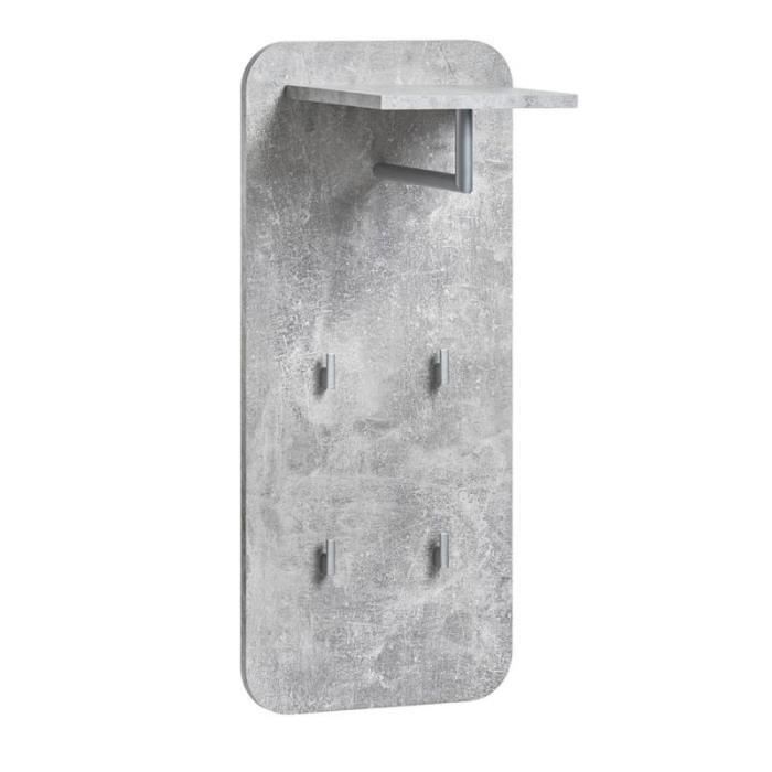 étagère & Penderie Design 'wally- 80cm Argent - Paris Prix