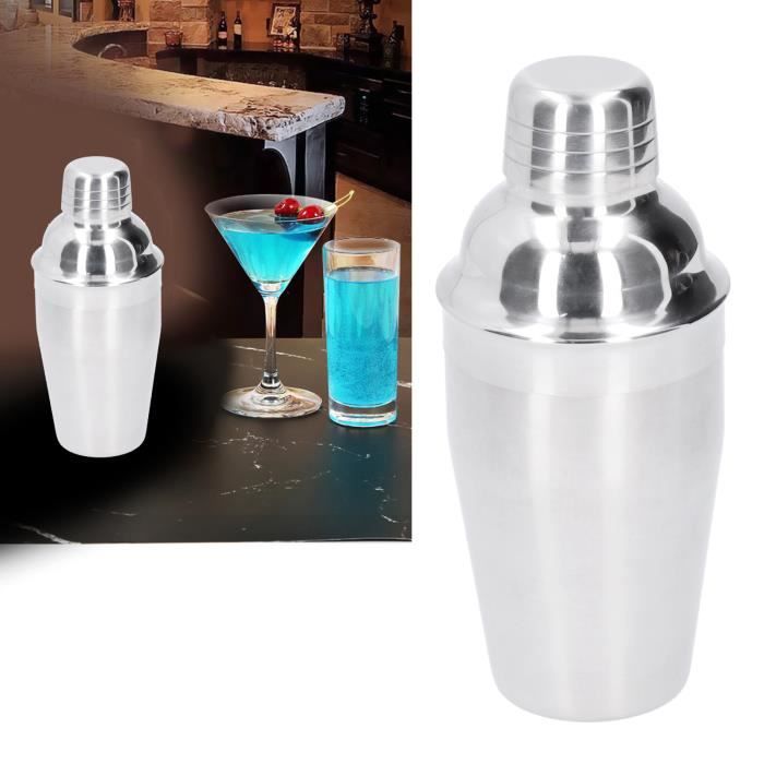 VBESTLIFE-350 ml Shaker à Cocktail En Acier Inoxydable Boisson De Vin Mélange Verres Bar Outil
