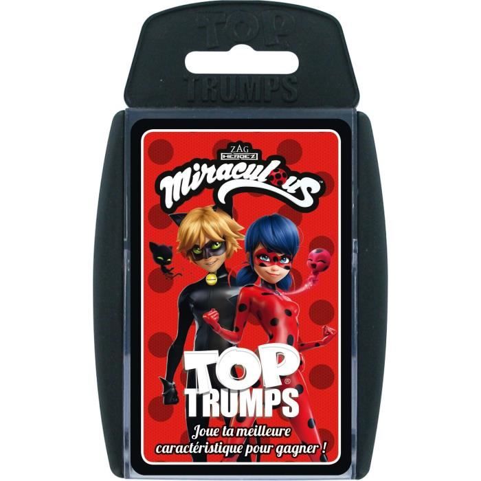 TOP TRUMPS - Miraculous - Jeu de cartes - Version française
