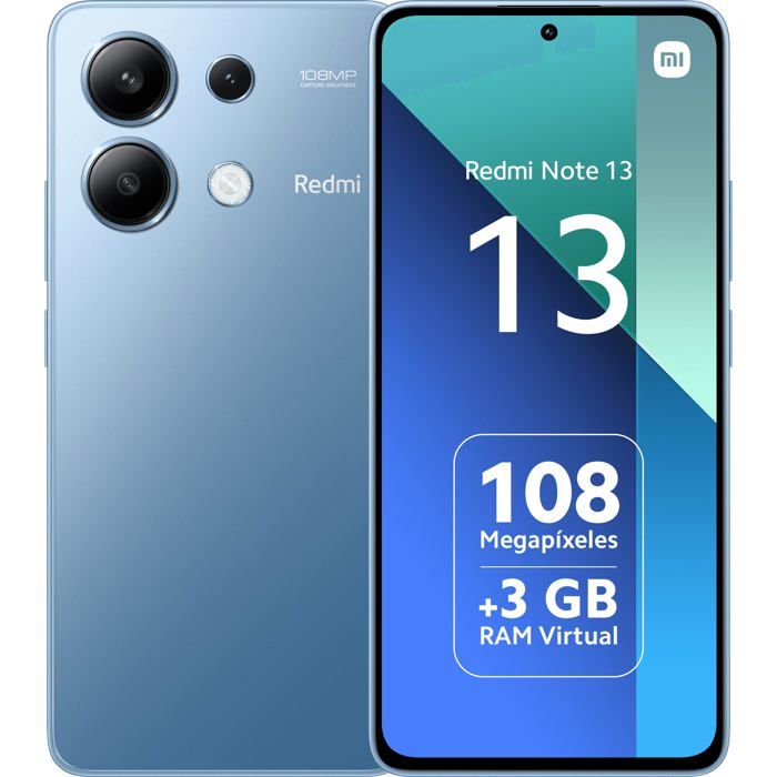 Redmi Note 13 Bleu 8 GO + 128 GO