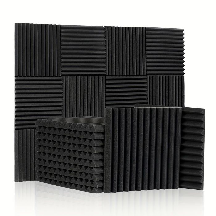 JBER Column Lot de 16 cales d'angle acoustiques en mousse pour studio JBER Column Lot de 16 cales d'angle acoustiques en mousse pour studio