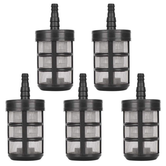 Meilleurs prix pour 5 PCS Filtre de Tuyau d'arrosage Acier Inoxydable Pompe D'aspiration D'eau Filtre Cryptage à Double Couche pour Tuyau