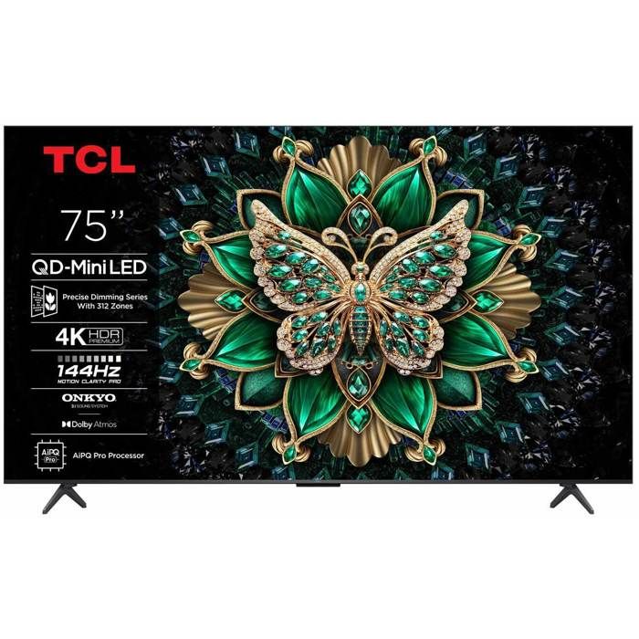 TV LED 75 TCL 75C6K Mini LED UHD 4K Smart TV