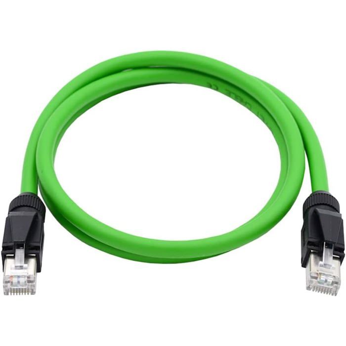 Cable Ethernet RJ45 Cat6 Robotic Haute Flexion 5m, 1000 Mbps, pour ...