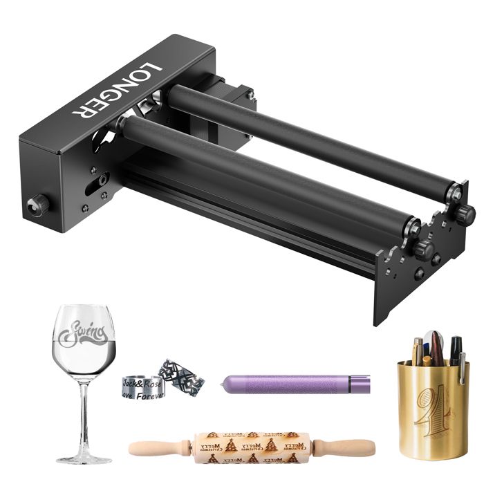 Rouleau Rotatif pour Graveur Laser de Marque Longer Rouleau Rotatif pour Graveur Laser de Marque Longer
