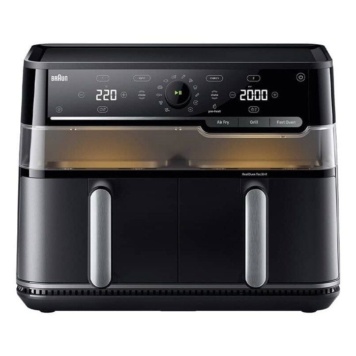 Friteuse à air Braun TwinCook double service