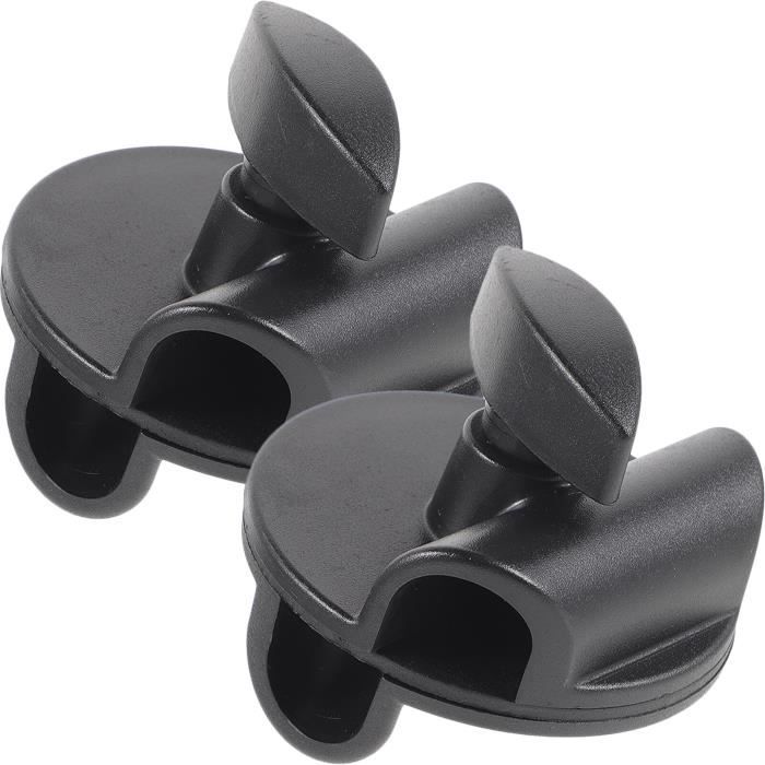 Yhuasia Lot De 4 Supports Microphone Voiture - Clip Suspension Radio Pour YAESU Kenwood ICOM