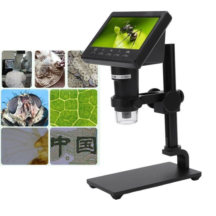 Microscope numérique USB ATYHAO - LCD 4,3 pouces - Grossissement 1 ...