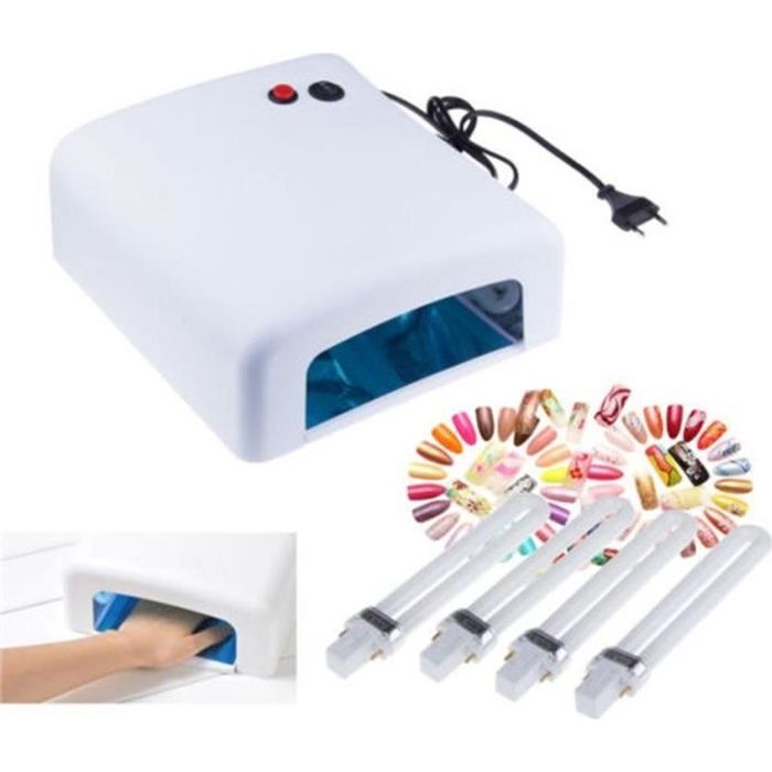 Lampe UV Ongles 36W NETBOAT - Séchage rapide et protection contre les brûlures