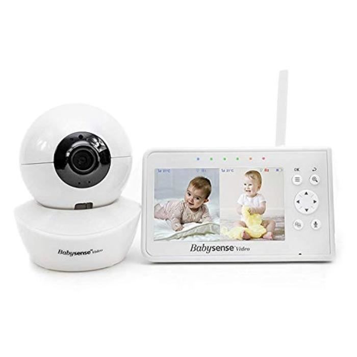 Detecteur De Mouvement Bebe Chy12 Moniteur Ecran Partage 4 3 Moniteur Video Avec Camera Et Audio Ptz A Distance Portee De 960 Pi Cdiscount Puericulture Eveil Bebe