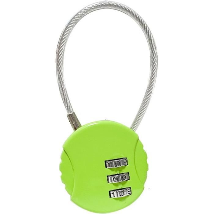 Lot De 4 Cadenas Pour Poubelle Extérieure – Câble Métallique Gainé Nylon, Pour Empêcher Animaux De Fouiller