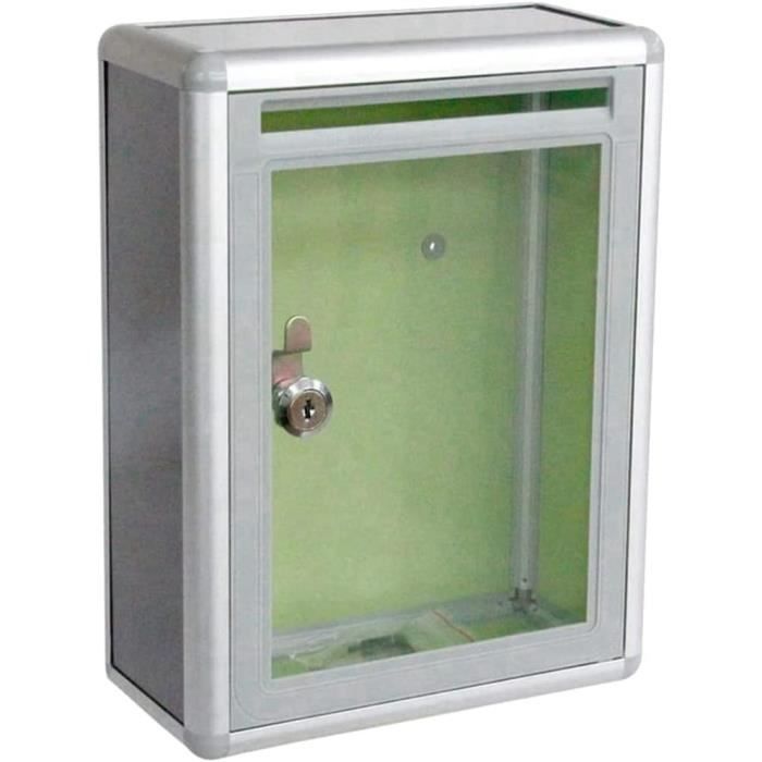 Petit Coffre-fort Portable Boîte Verrouillable HOTOOLME - Serrure à Code 3 Chiffres - 23,5x12,8x9,3 Cm - Pour Bijoux, Documents, Téléphone - Idéale Maison Bureau Voyage Boîte Voyage Anti-poussière