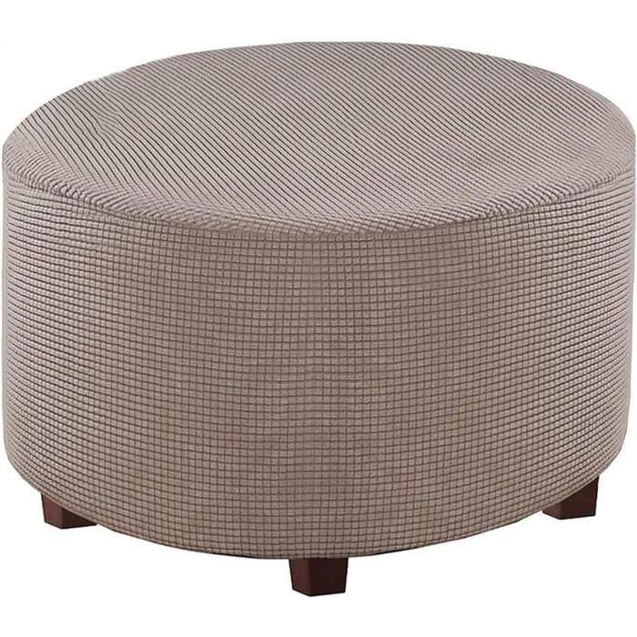 MeRcri Housse De Pouf Ottomane Carrée Petit 40x40 45x45 CM Extensible Jacquard Housses Ottomane Rangement De Protéger Repose-Pieds Housse Protection De Tabouret Pouf (Color : BBB, Size : 40x40 Cm