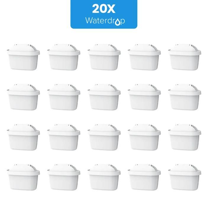 AQUAEFFECT MAX+ Water Filter Cartridge Pack Of 6 - Compatible