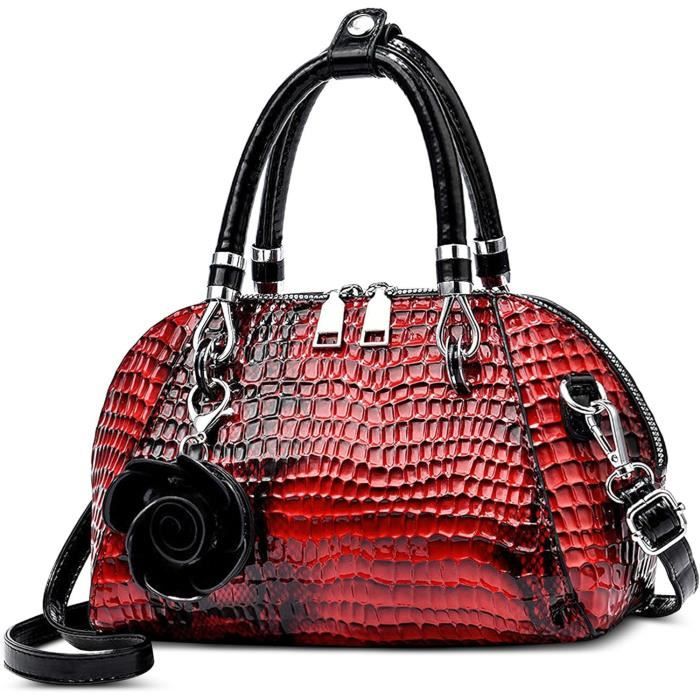 Sac à main vintage en crocodile - Canada