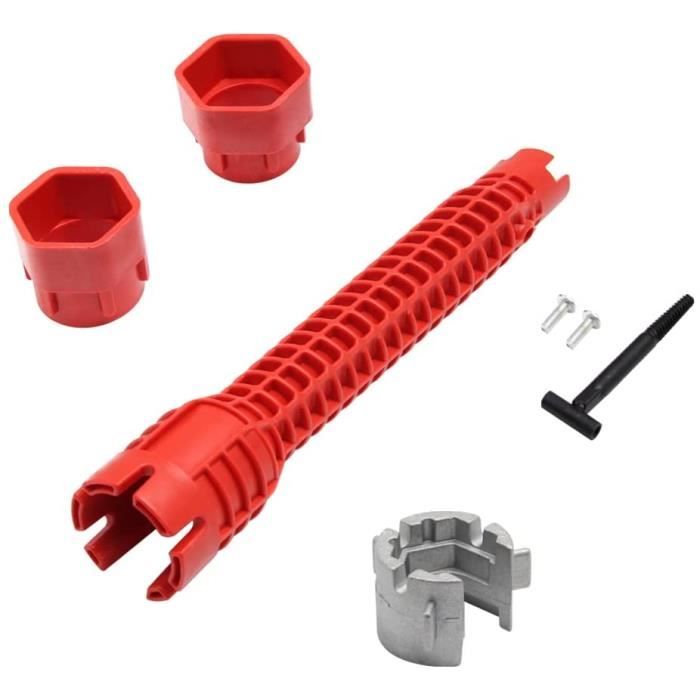 Jeu De Clés Dévier De Robinet, Outil De Plomberie Multifonctionnel Pour La Réparation Des Canalisations De Baignoire, Des Lavabos Et Des Tuyaux Du 9,59 € | DHgate