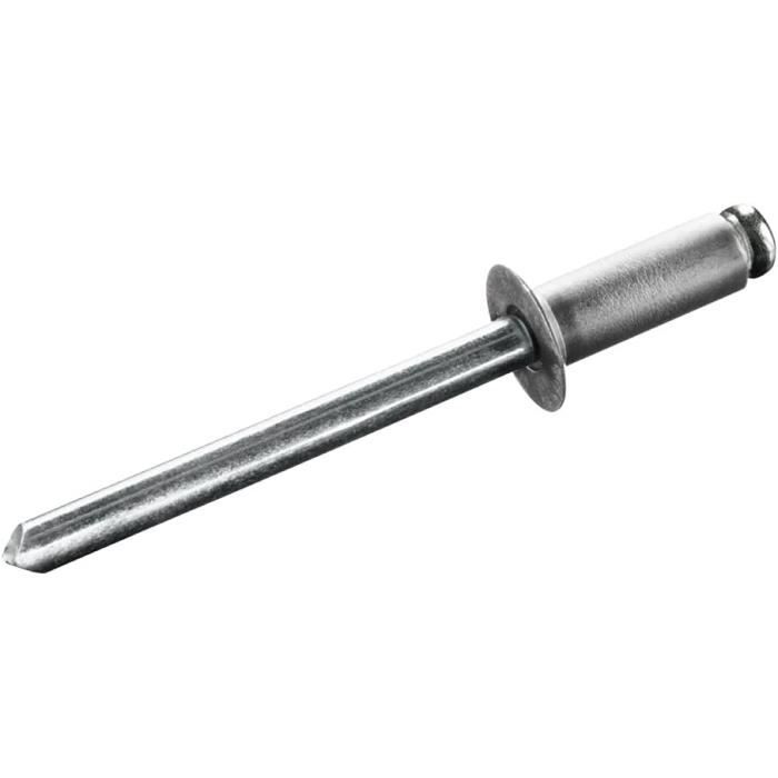GOEBEL® - Lot de 1000 rivets pop en aluminium-acier 4,0 x 8,0 mm ...