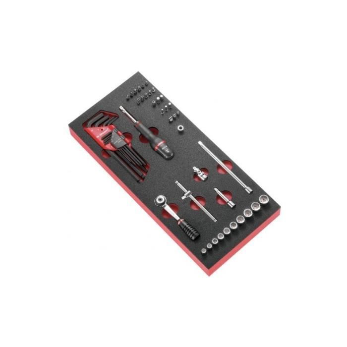 Module doutils FACOM douillescliquet 14 plateau mousse - vue 1