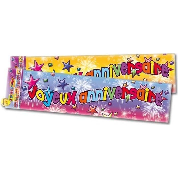 Guirlandes Bannieres Joyeux Anniversaire Super Heros Style Bleu Rouge Theme Bunting Banniere Fete Decoration Maison