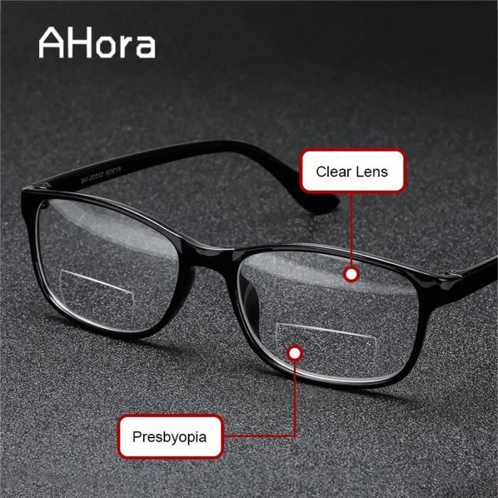Lunettes de lecture bifocales simples pour presbytie vision de loin et de pres monture Style Vintage di 150 Black QUKJ27597 Achat Vente lunettes de lecture Cdiscount