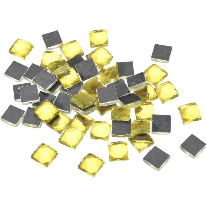 Mosaïque mur intérieur extérieur Venice jaune brillant 29,4x31,5 cm