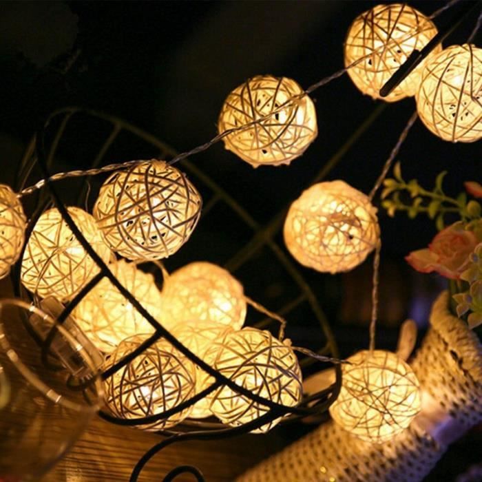 Guirlande Lumineuse Noël 2,7m Avec Pommes De Pin Et Baies - 50 LED Blanc Chaud | Décoration Intérieur/Extérieur, Sapin, Fenêtre, Porte - 3