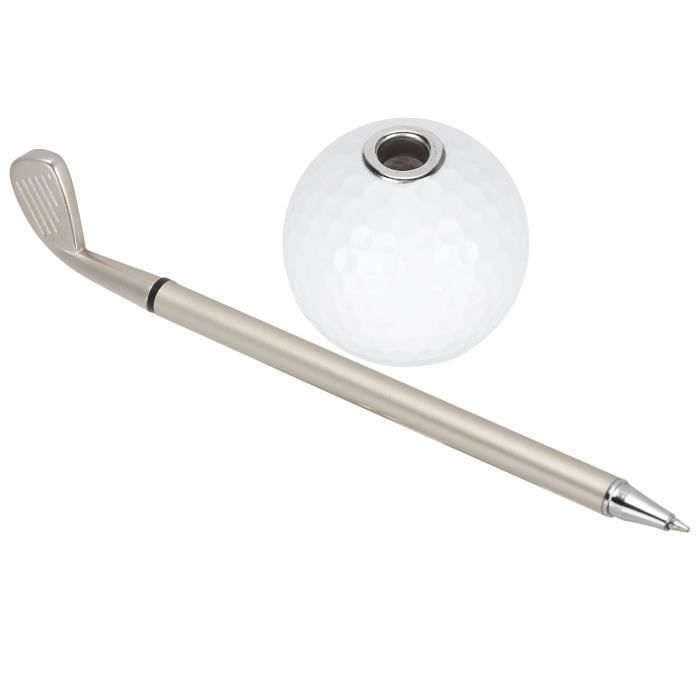 Ensemble de stylos de golf stylo à bille avec balles et jouets de bureau de