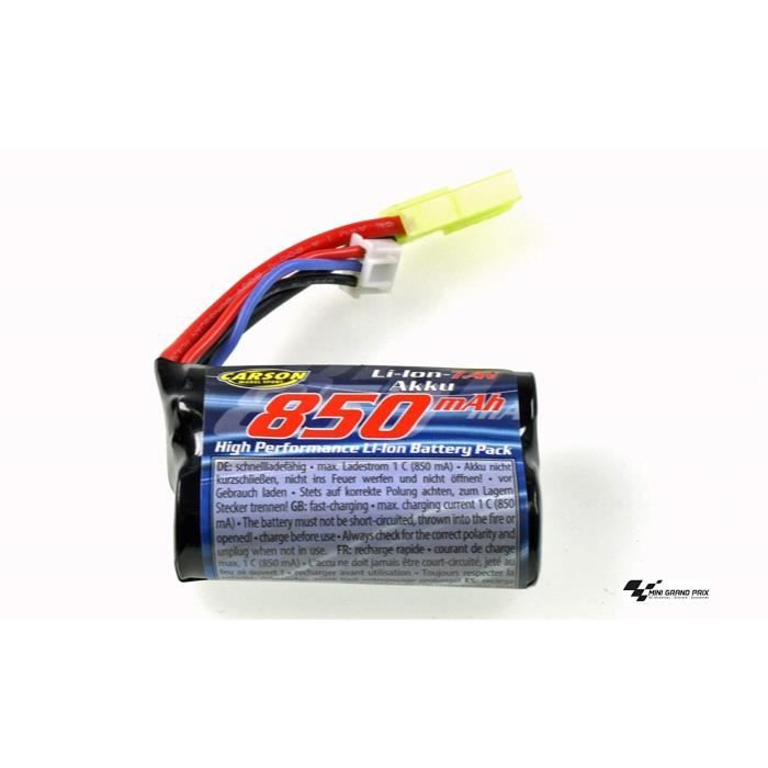 Batteria Drone 7.4V 850mAh Lipa Leggera Con Protezioni Per V912 V262 V333 V353 BQ202