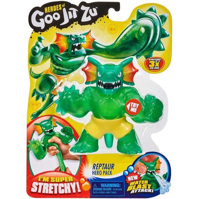 Heroes of Goo Jit Zu Water Blast Hero Pack Reptaur Cdiscount Jeux