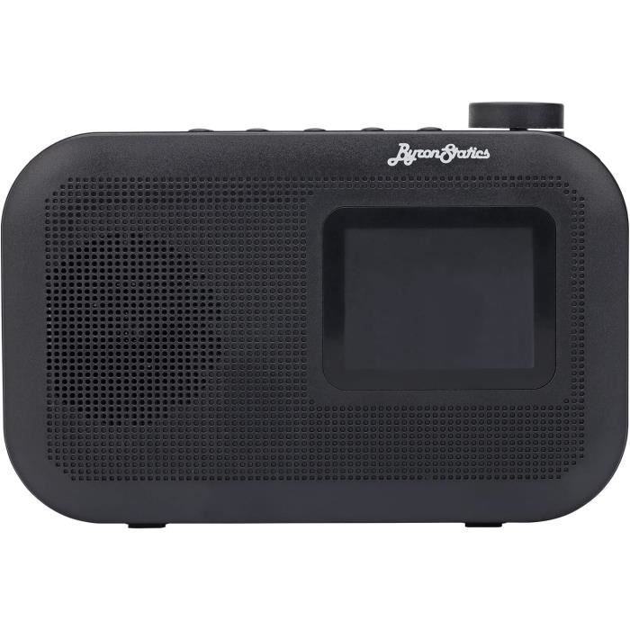 Radio Numérique Rétro Dab-Dab+-Fm Avec Alarme,Écran Couleur,Sortie Haut ...