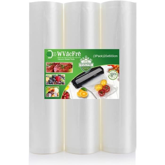 Rouleau plastique pour online machine sous vide