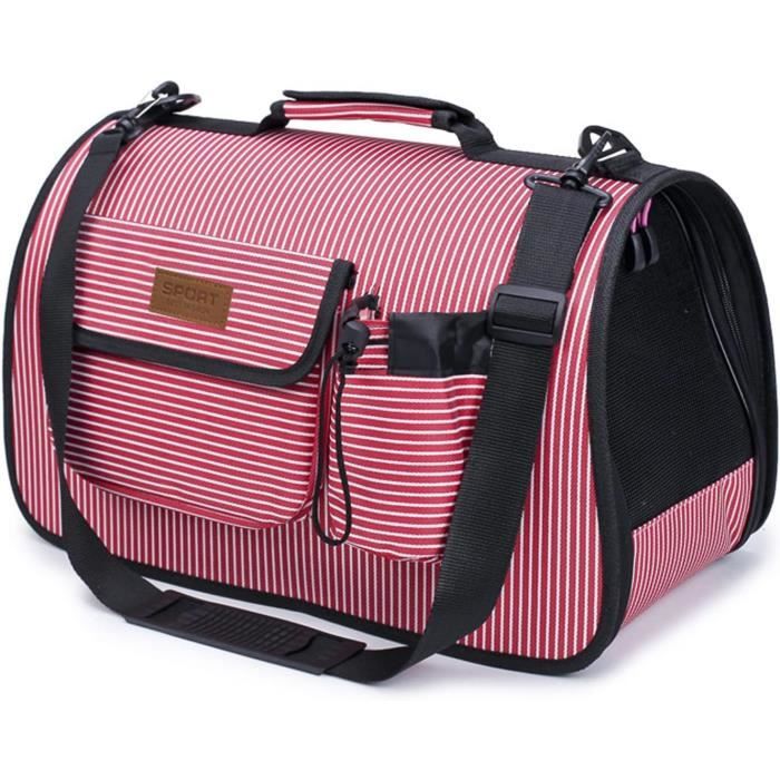 Sac De Transport Pliable Pour Petit Chien/chat - Fourre-tout, Confortable, En PU, Marque Yhpet