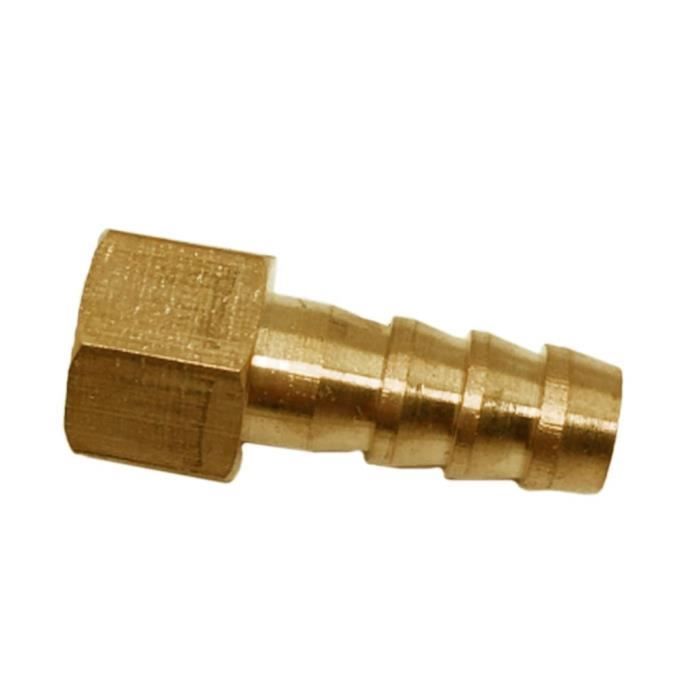 Raccord En Laiton BSP Fileté Mâle/femelle - Pour Tuyaux Air Ou Gaz, Embout Barbelé