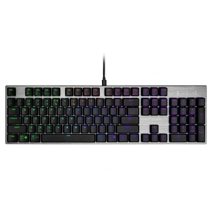 Clavier gamer mécanique - COOLER MASTER - SK652GKTR1FR - Azerty - Rétroéclairage RGB - Filaire Clavier gamer mécanique - COOLER MASTER - SK652GKTR1FR - Azerty - Rétroéclairage RGB - Filaire