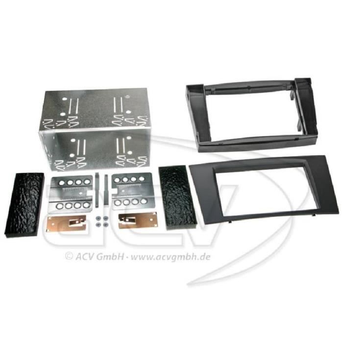 Kit Facade autoradio 2DIN compatible avec Mercedes Classe A B 04-12