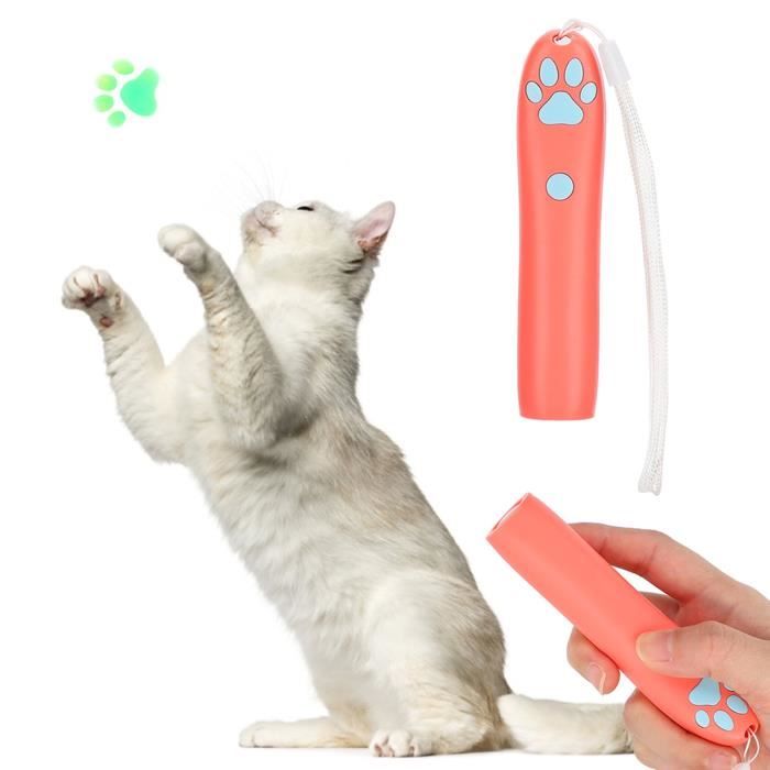 Meilleurs prix pour Jouet Interactif pour Chats - GOTOTOP - Projection Pet Cat Teaser - Couleur Rose - ABS - 41g