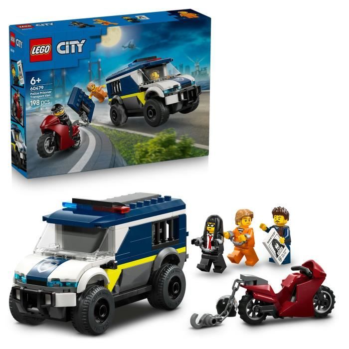 LEGO City Fourgon Pénitentiaire 60479 - vue 7