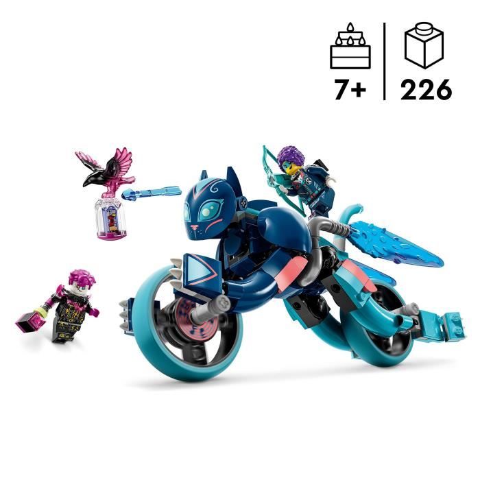 Lego Dreamzzz Le Chat moto De Zoey 71479 Lego La Boîte - vue 5
