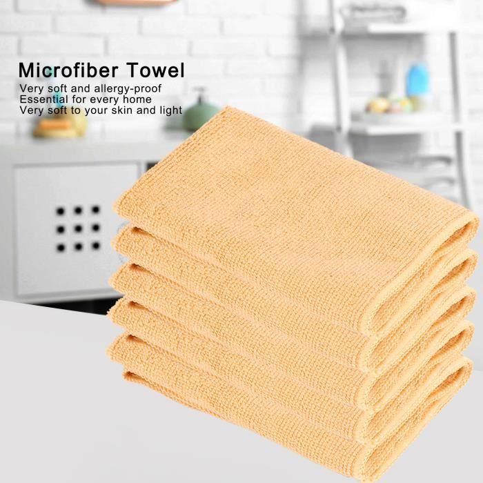 Lot serviette + serviette invité en microfibre douce