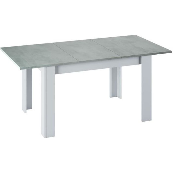 Table extensible KENDA plateau béton