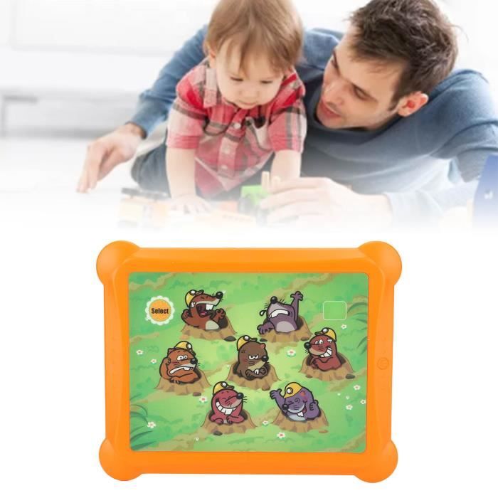 Jeu De Frappe Taupe Avec Double Marteau – Tortue Colorée – Dès 3 Ans – Éducatif – Motricité Main-œil – Plastique Résistant – Idéal Famille