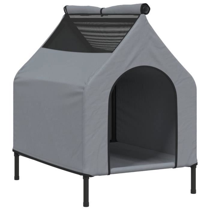 Meilleurs prix pour Niche pour chien - Mothinessto - DX14104 - Tissu Oxford 600D - Acier enduit de poudre - Anthracite