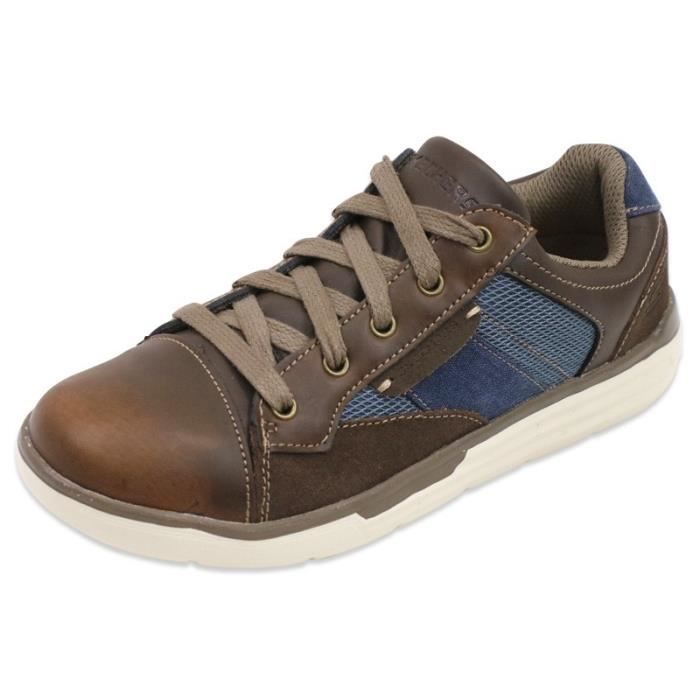 skechers enfant marron