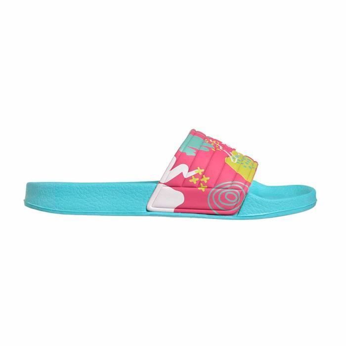 Claquette - KAPPA - Noles 7 - Garçon - Bleu - Semelle intermédiaire en mousse